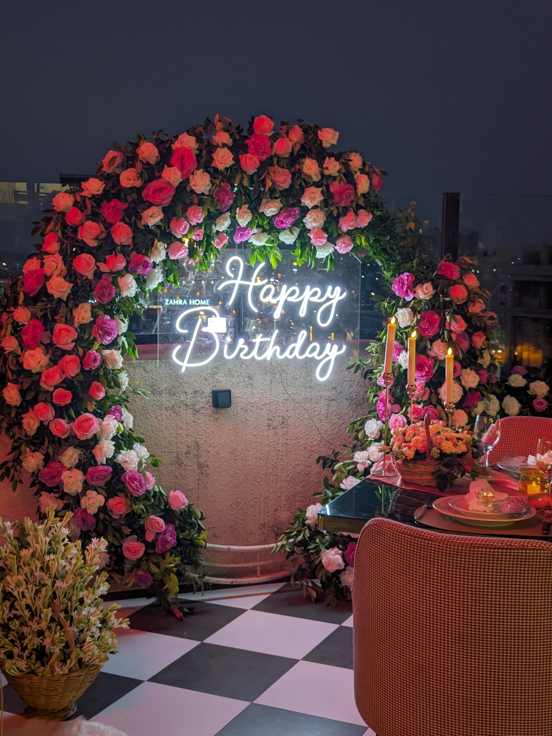 Birthday party decoration Lahore