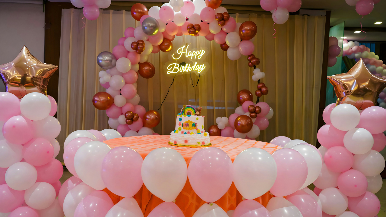 Birthday party decoration and planning by Soirees By Bobby
