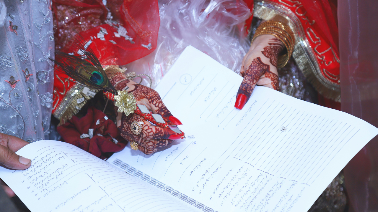 Nikkah ceremony setup and planning by Soirees By Bobby